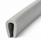 Kantenschutzdichtung Typ U PVC grau – Blechschutz Rant 1,5–2 mm, 5x10 mm