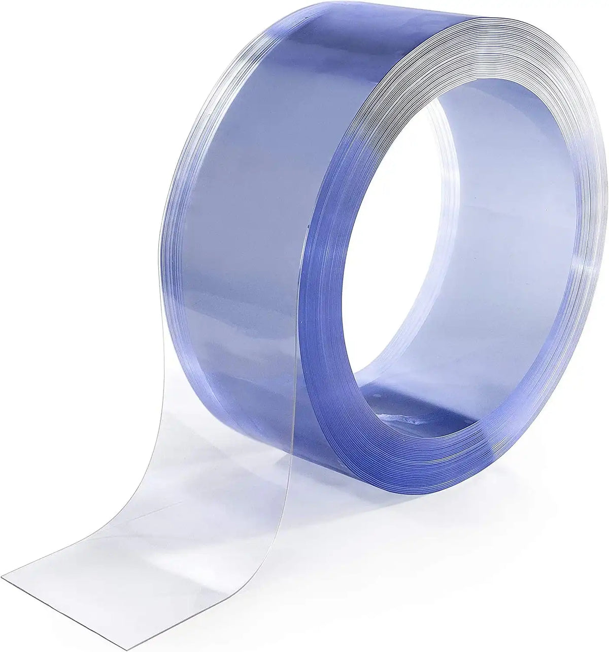 PVC-STREIFEN Streifenvorhang Folie 100 x 2 mm