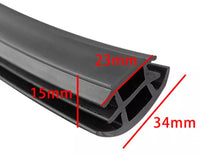 Solar Photovoltaik Universal Abdeckprofil T-Profil Fugen Dichtung EPDM Gummi